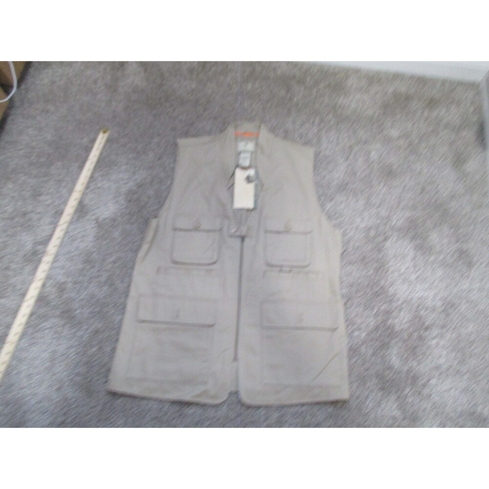 Beretta Men's Hunting Vest XXL Green Cotton NWT Shooting Vest Made in Italy